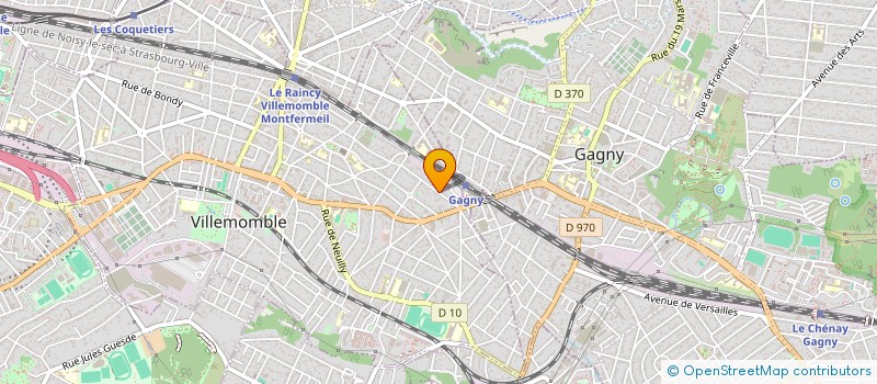 localisation de l'entreprise MADAME JACKIE DJEUMO TCHIAKOUA  VILLEMOMBLE