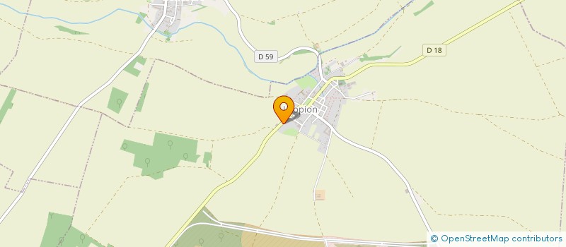 localisation de l'entreprise MADAME JACKIE DUMANGE  LAPPION