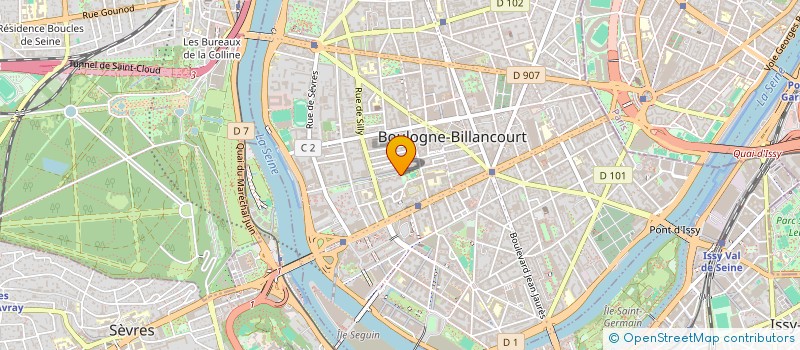 localisation de l'entreprise MADAME JACKIE EL-HAIK à BOULOGNE-BILLANCOURT