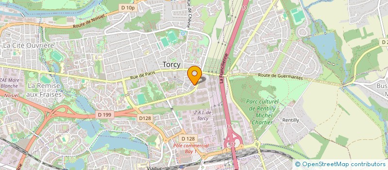 localisation de l'entreprise MADAME JACKIE FAUVET  TORCY