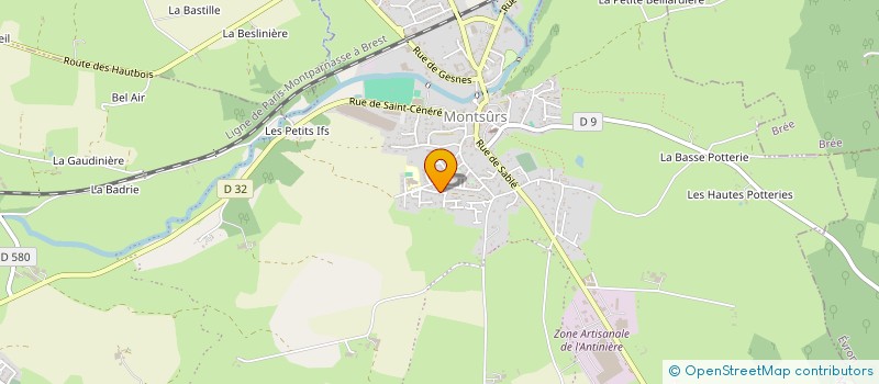 localisation de l'entreprise MADAME JACKIE FOUCAULT  EVRON