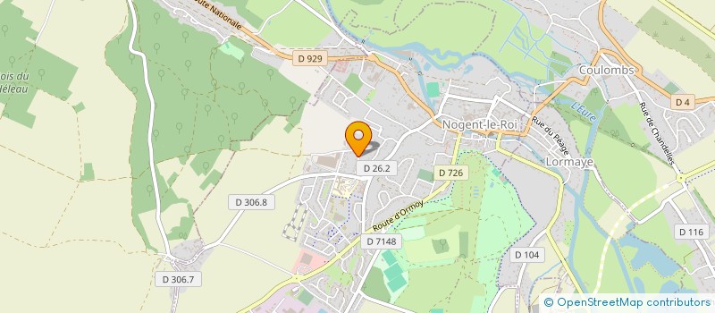localisation de l'entreprise MADAME JACKIE LAROUSSE à NOGENT-LE-ROI