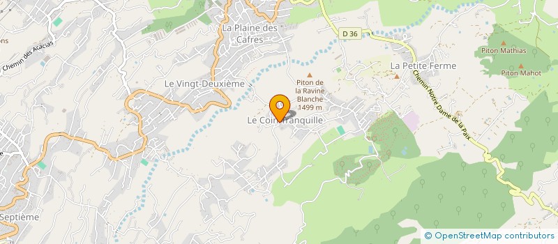 localisation de l'entreprise MADAME JACKIE MURAT  LE TAMPON