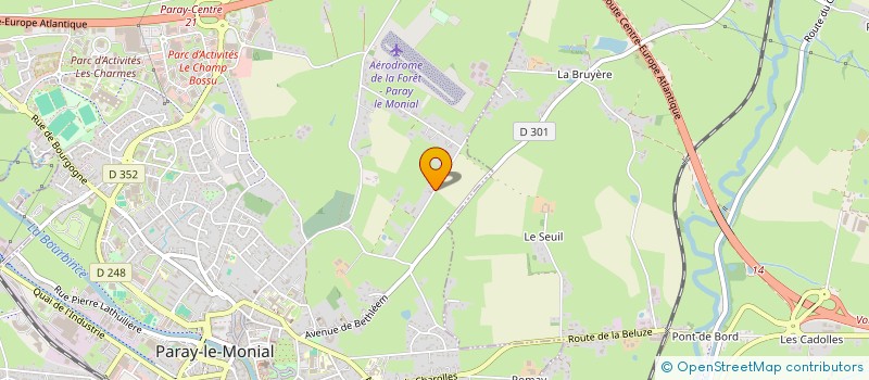 localisation de l'entreprise MADAME JACKIE VEYRENCHE à PARAY-LE-MONIAL