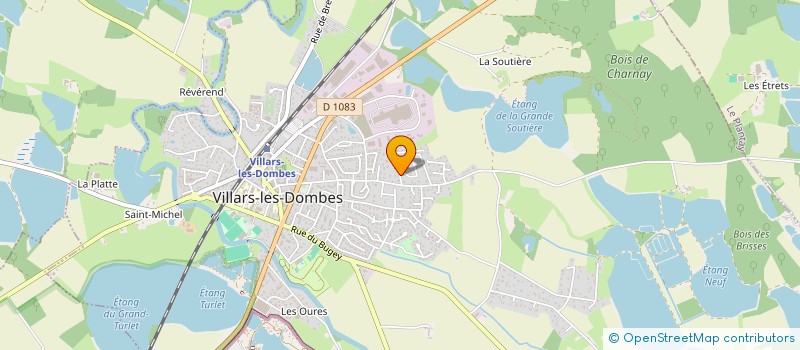 localisation de l'entreprise MADAME JACOBA KRAGTEN à VILLARS-LES-DOMBES