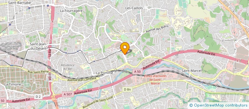 localisation de l'entreprise MADAME JACOBINE MEUCHE à MARSEILLE