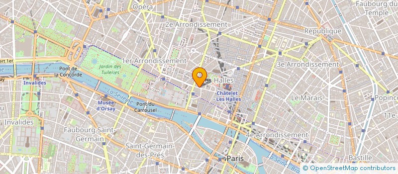 localisation de l'entreprise MADAME JACQUEKINE QUELET à PARIS