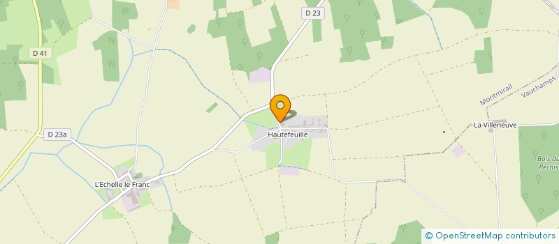 localisation de l'entreprise MADAME JACQUEL PERDREAU  MONTMIRAIL