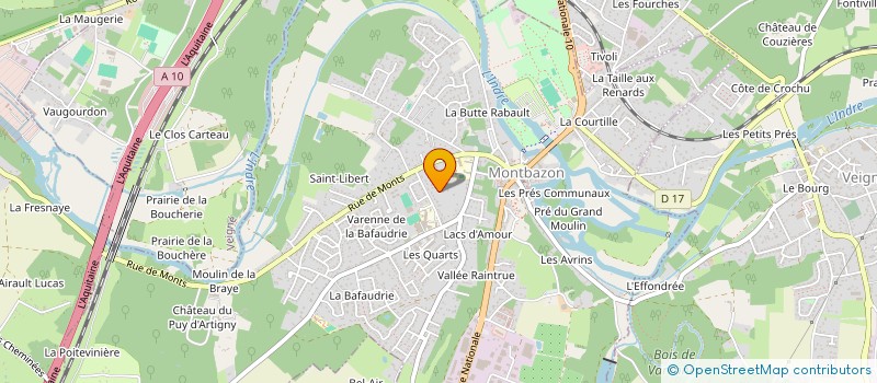 localisation de l'entreprise MADAME JACQUELINE ABELS  VEIGNE