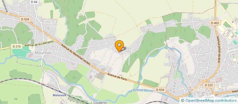 localisation de l'entreprise MADAME JACQUELINE ABOUT  MOUROUX