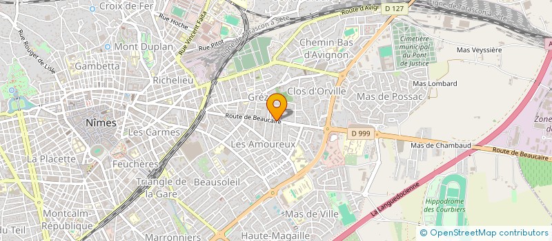 localisation de l'entreprise MADAME JACQUELINE ADAMEK à NIMES