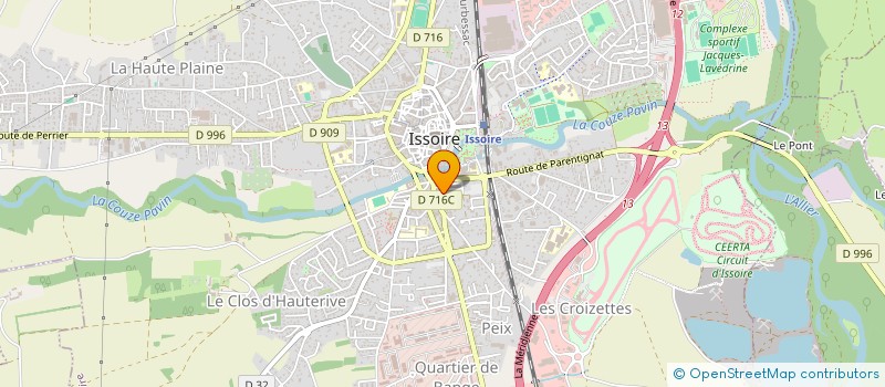 localisation de l'entreprise MADAME JACQUELINE AFONSO  SAINT-YVOINE