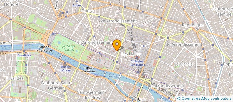 localisation de l'entreprise MADAME JACQUELINE ALLORANT  PARIS