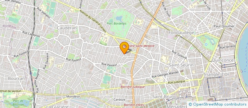 localisation de l'entreprise MADAME JACQUELINE ANDRIEUX à BORDEAUX