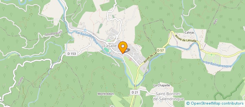 localisation de l'entreprise MADAME JACQUELINE ARMAND  LASALLE