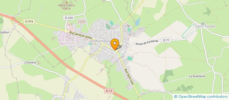 localisation de l'entreprise MADAME JACQUELINE AUBIN  MONTEBOURG