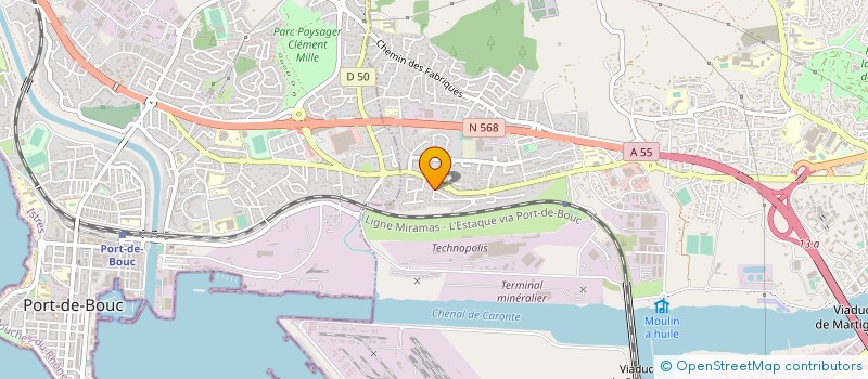 localisation de l'entreprise MADAME JACQUELINE BALLANDRAS  MARTIGUES