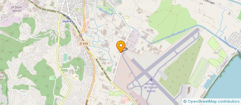 localisation de l'entreprise MADAME JACQUELINE BARALE  HYERES