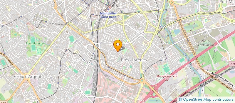 localisation de l'entreprise MADAME JACQUELINE BARBE à MONTPELLIER