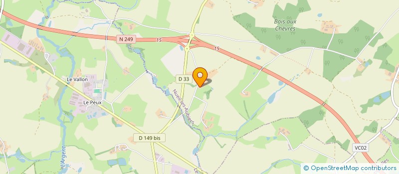 localisation de l'entreprise MADAME JACQUELINE BARRON  NUEIL-LES-AUBIERS