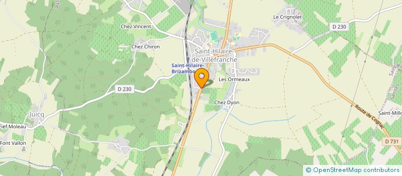 localisation de l'entreprise MADAME JACQUELINE BAYEUX  ECOYEUX