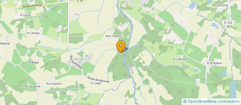 localisation de l'entreprise MADAME JACQUELINE BEAU  EAUZE