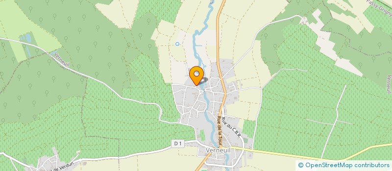 localisation de l'entreprise MADAME JACQUELINE BEDNARCZYK  VERNEUIL