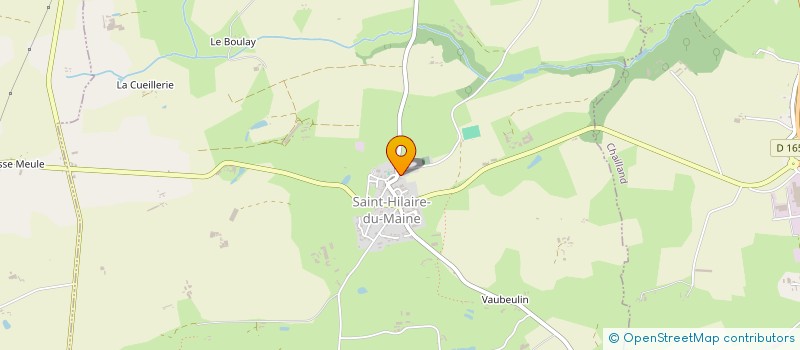 localisation de l'entreprise MADAME JACQUELINE BELLIER  JUVIGNE