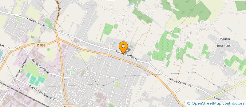 localisation de l'entreprise MADAME JACQUELINE BELLOC  MARMANDE