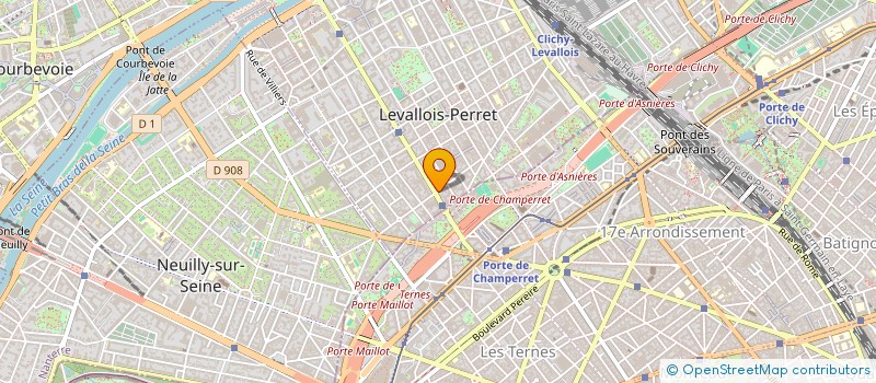 localisation de l'entreprise MADAME JACQUELINE BENICHOU à LEVALLOIS-PERRET