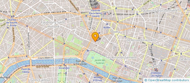 localisation de l'entreprise MADAME JACQUELINE BENLOLO à PARIS