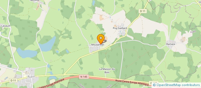 localisation de l'entreprise MADAME JACQUELINE BETOUX à AJAIN