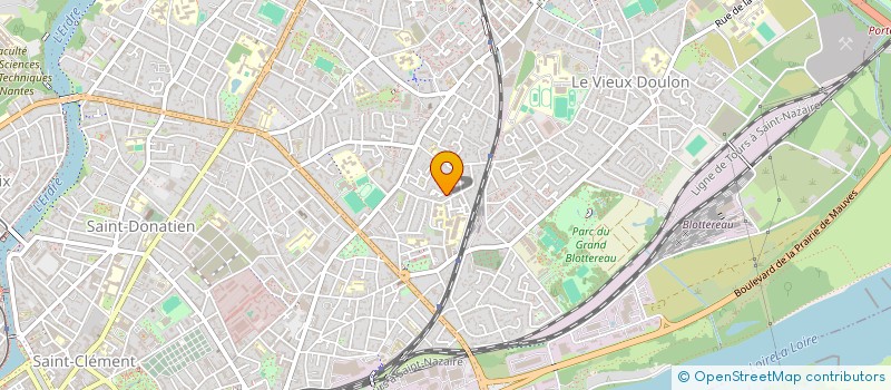 localisation de l'entreprise MADAME JACQUELINE BIGEARD à NANTES