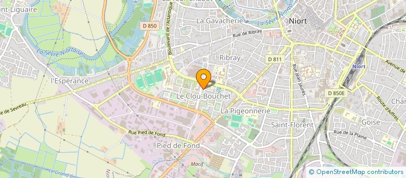 localisation de l'entreprise MADAME JACQUELINE BILLEROT à NIORT