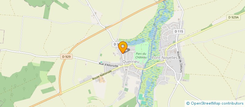 localisation de l'entreprise MADAME JACQUELINE BILLET  QUERRIEU