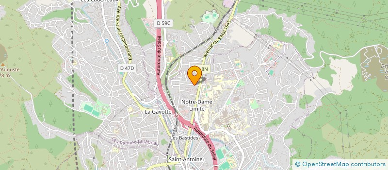 localisation de l'entreprise MADAME JACQUELINE BLAIN à MARSEILLE