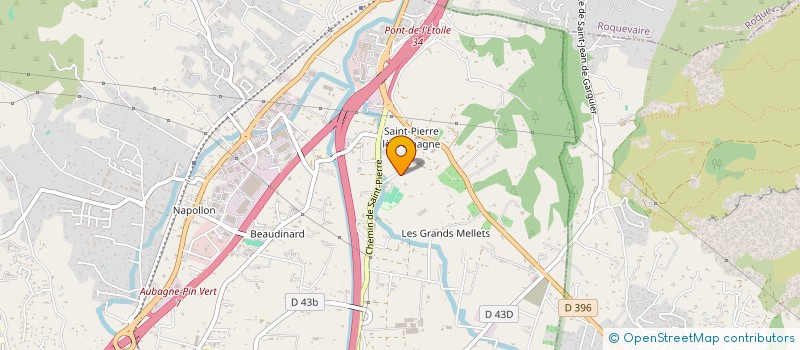 localisation de l'entreprise MADAME JACQUELINE BLANC à AUBAGNE
