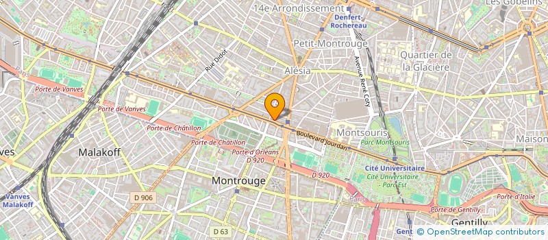 localisation de l'entreprise MADAME JACQUELINE BLIN  PARIS