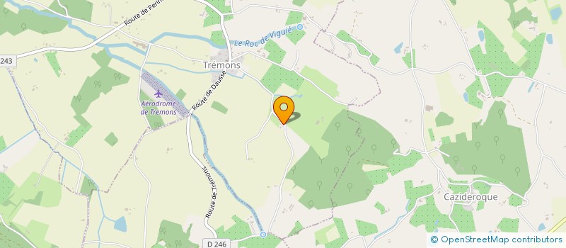 localisation de l'entreprise MADAME JACQUELINE BLOCH  TREMONS