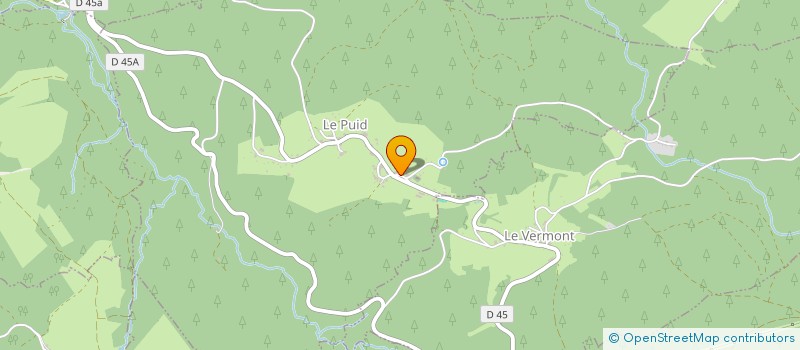 localisation de l'entreprise MADAME JACQUELINE BOEHM-KINTZ  LE PUID