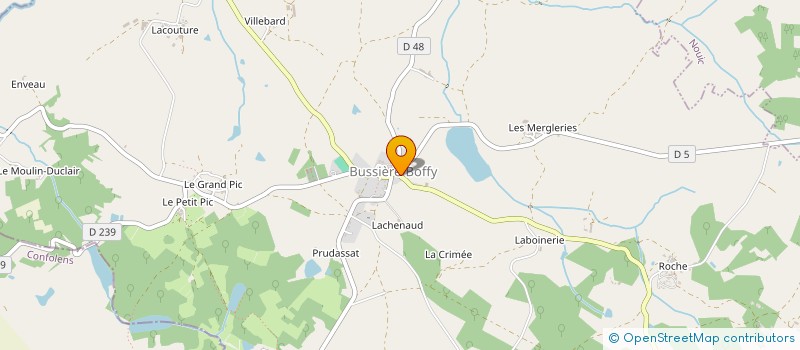 localisation de l'entreprise MADAME JACQUELINE BOGNER à MONTROL-SENARD