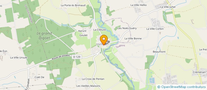 localisation de l'entreprise MADAME JACQUELINE BOND à HELLEAN
