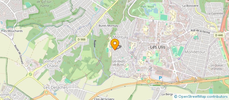 localisation de l'entreprise MADAME JACQUELINE BOTTIER  BURES-SUR-YVETTE