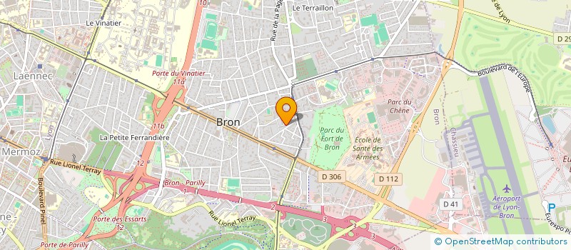 localisation de l'entreprise MADAME JACQUELINE BOUC  BRON