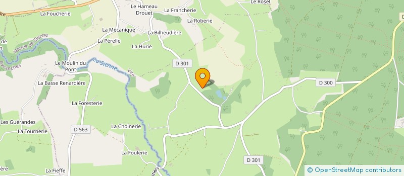localisation de l'entreprise MADAME JACQUELINE BOUCHARD à NOUES DE SIENNE