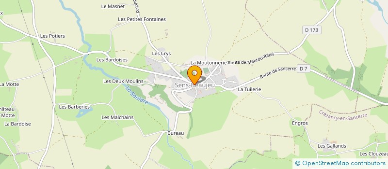localisation de l'entreprise MADAME JACQUELINE BOULAY à COUARGUES