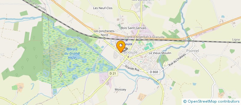 localisation de l'entreprise MADAME JACQUELINE BOULLE à BRIOUZE