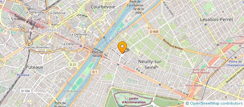 localisation de l'entreprise MADAME JACQUELINE BOURGET à NEUILLY-SUR-SEINE