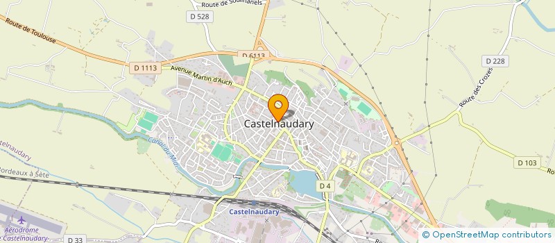 localisation de l'entreprise MADAME JACQUELINE BOUSQUET  CASTELNAUDARY