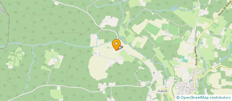 localisation de l'entreprise MADAME JACQUELINE BOUSQUET  POUDENAS